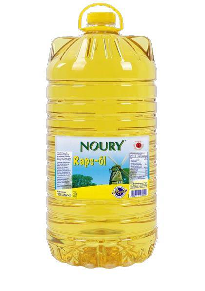 Noury - Rapsöl, 10 Liter PET-Flasche